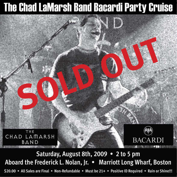 The Chad LaMarsh Band Bacardi Party Cruise