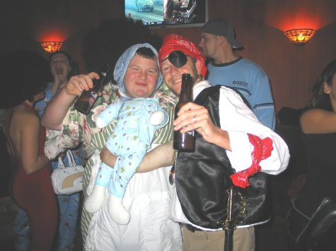 Mother & Baby & Pirate