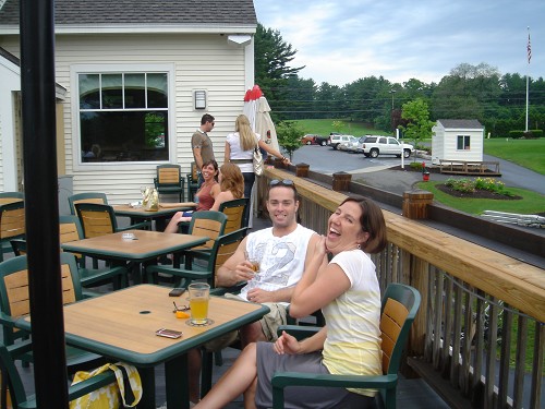 Jim from Murphy's hanging out on the Derryfield Deck