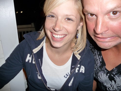 Kim and sketchy guy
