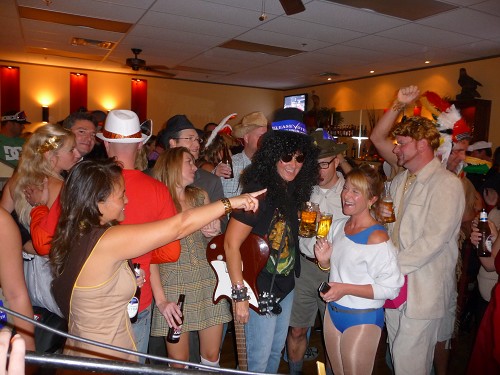Slash swarmed as always