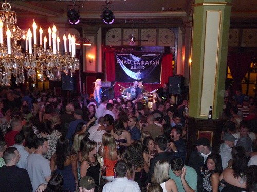 Brimmer dance floor from above