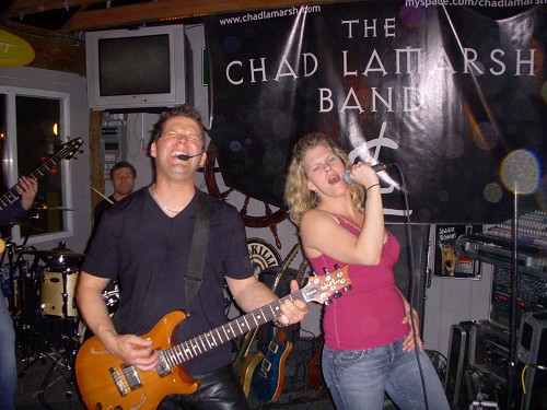 Bar room rock star faces