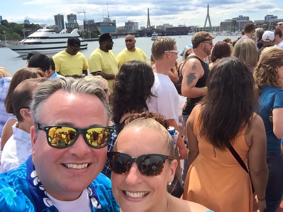 The man that picked the perfect day for the cruise - Eddie Denny!