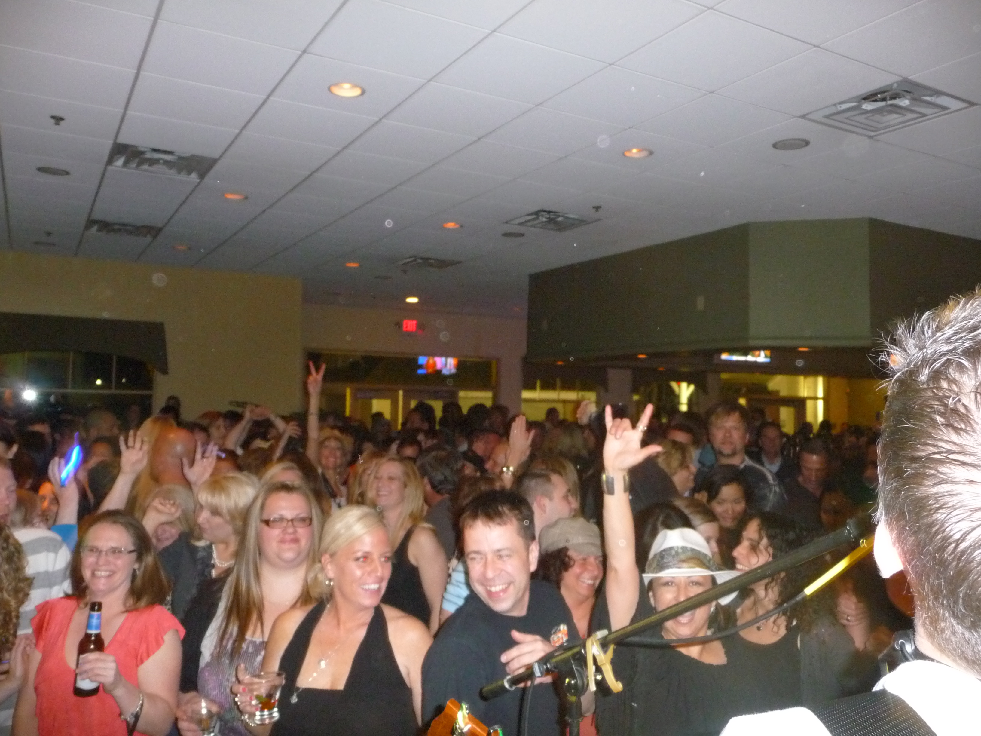 view from the stage
