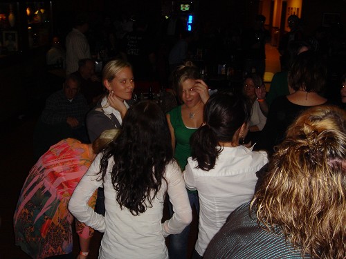 Dance floor @ PINZ
