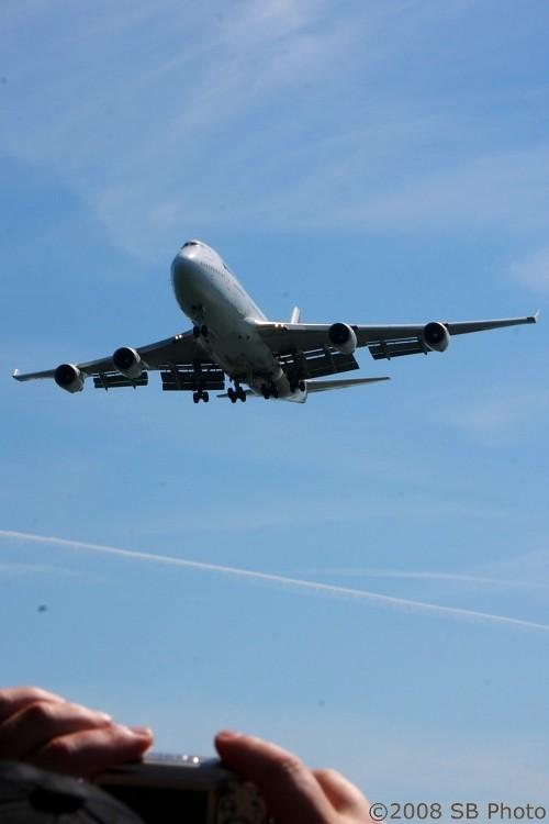 Plane - yeah it was THAT close!