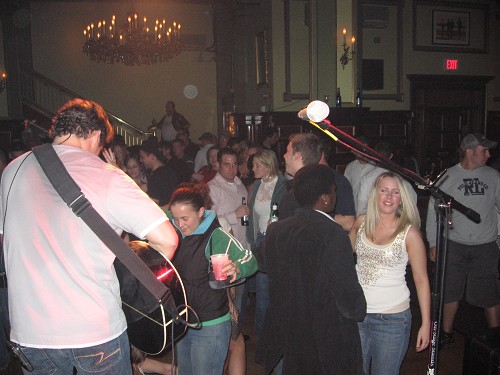 From the stage at the Brimmer